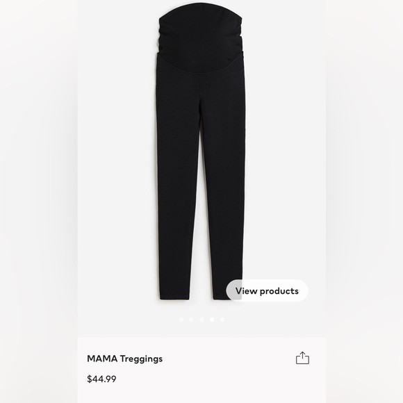 H&M Mama Treggings. Size L - Picture 1 of 6